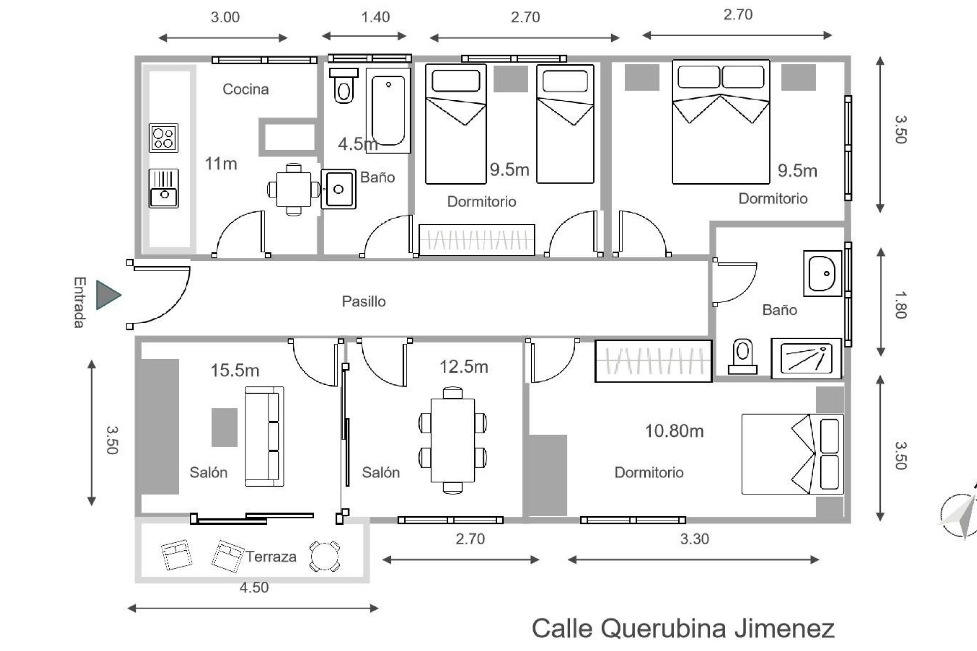Herverkoop - Appartement / flat - Santiago de la Ribera - San Blas
