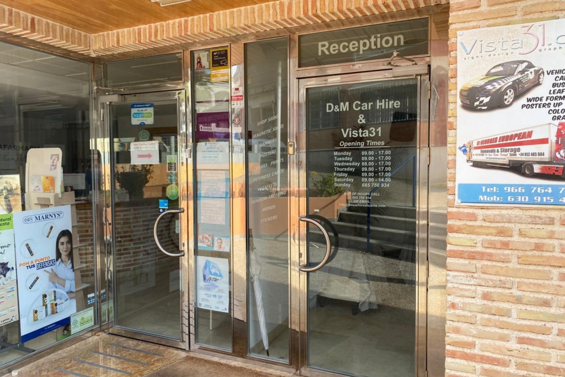Herverkoop - Reclame - Villamartin - Costa Blanca