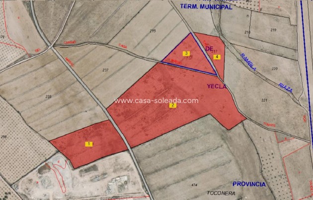 Land - Resale - Yecla - Inland