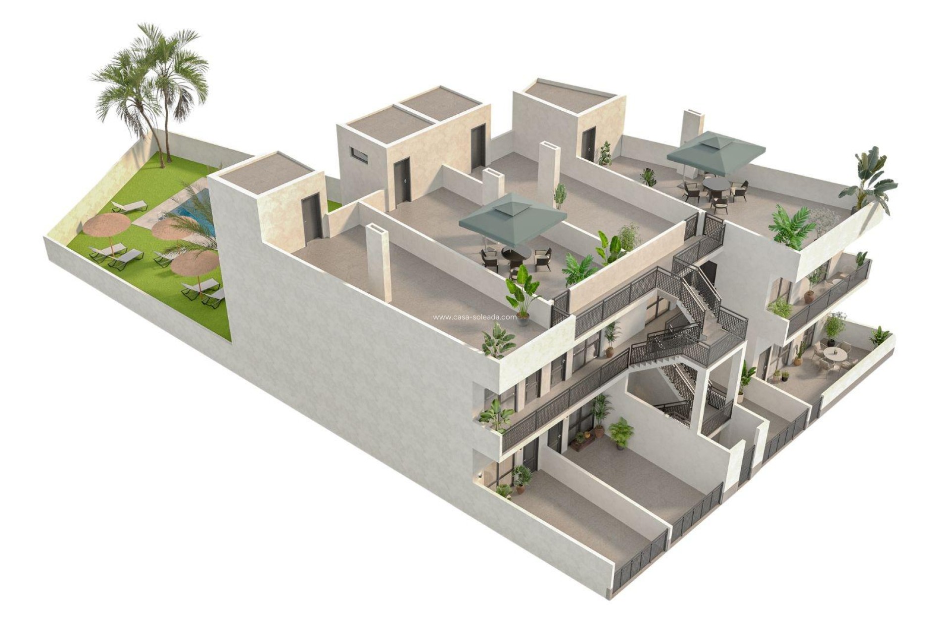 Neue Gebäude - Bungalow - Hondón de las Nieves - La Canalosa
