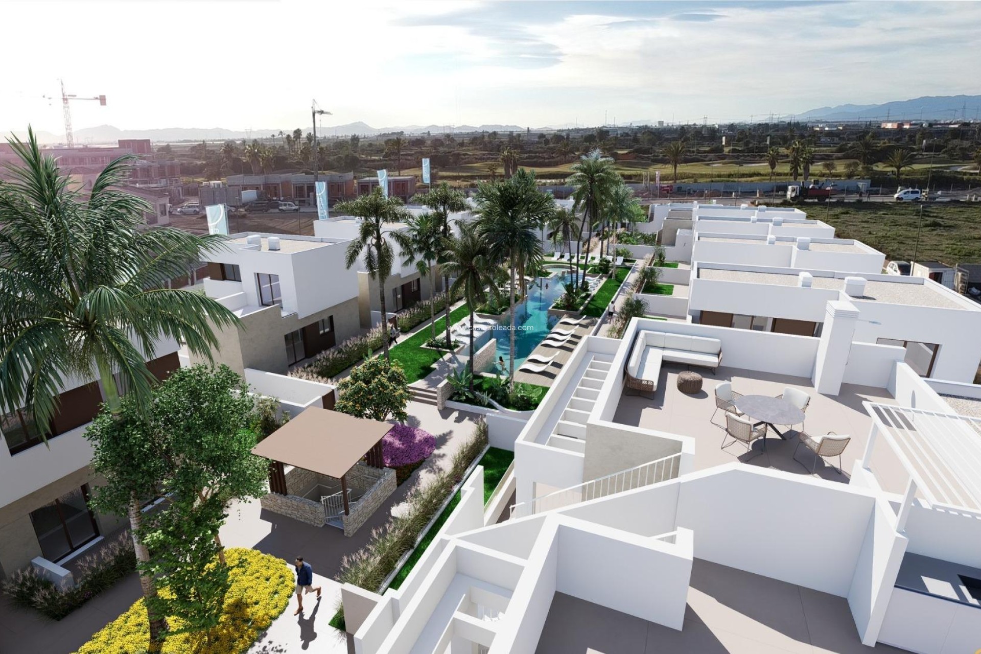 Neue Gebäude - Bungalow - Los Alcázares - Serena Golf
