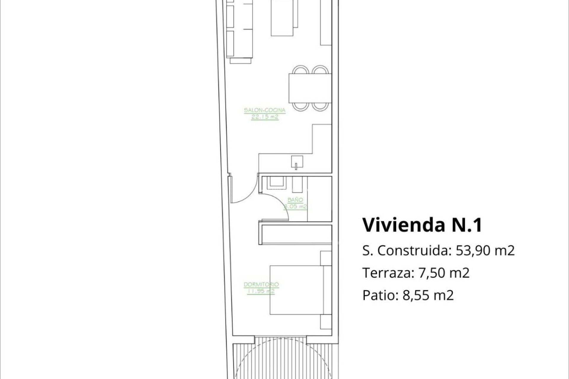 Neue Gebäude - Bungalow - San Pedro del Pinatar - Los Antolinos