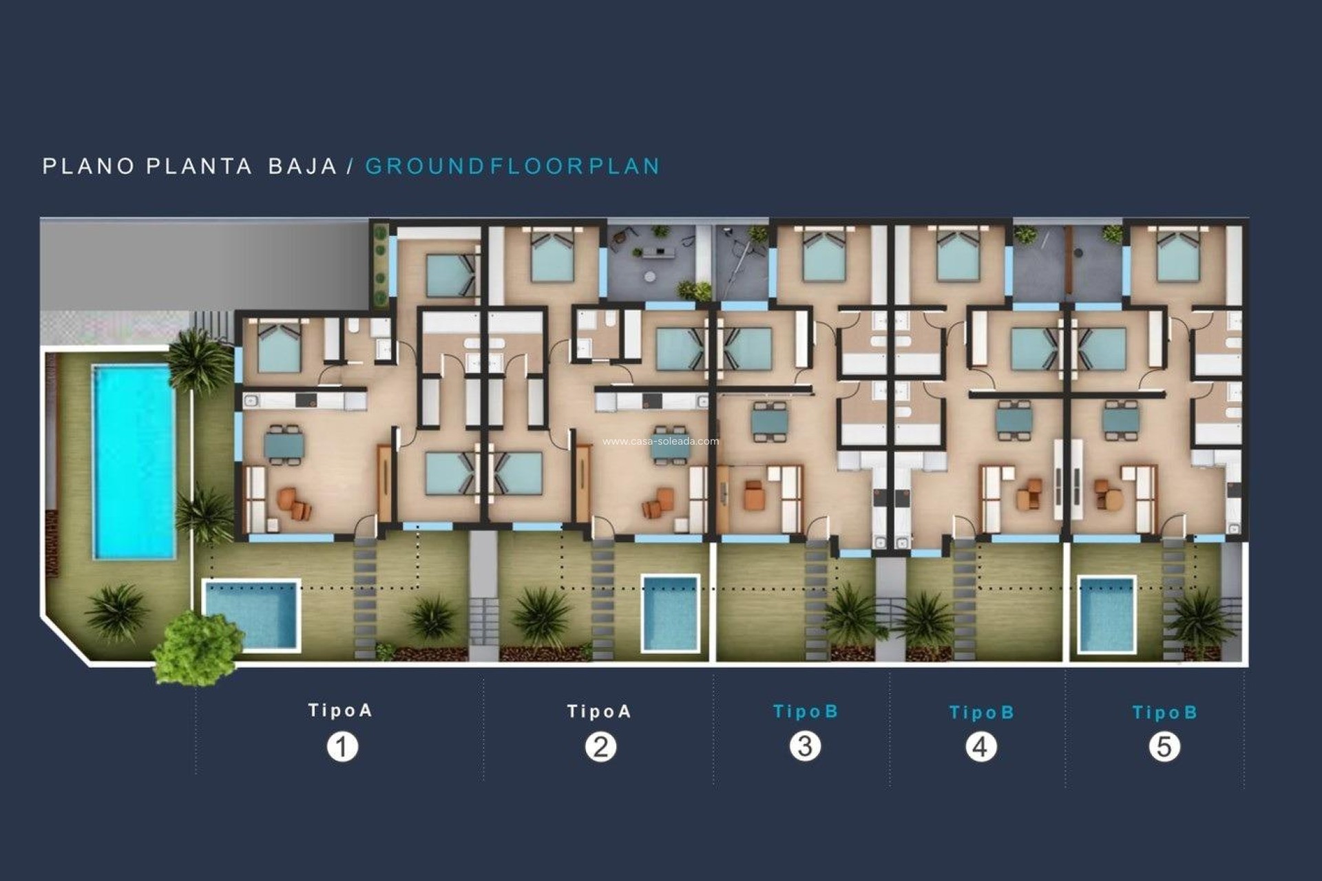 Neue Gebäude - Bungalow - San Pedro del Pinatar - Los Pinos