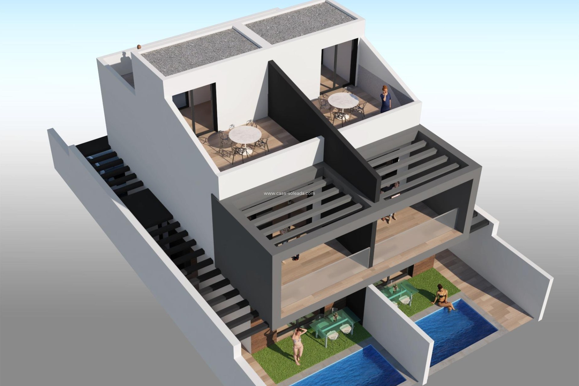 Neue Gebäude - Villa - San javier - Santiago de la Ribera