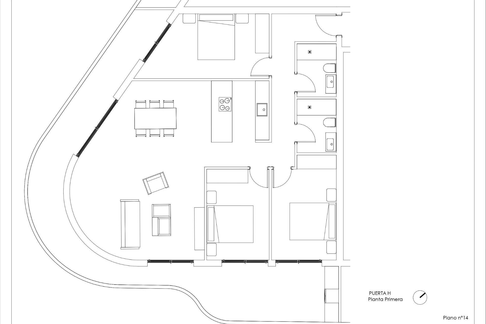 Neue Gebäude - Wohnung - Calpe - Arenal Bol