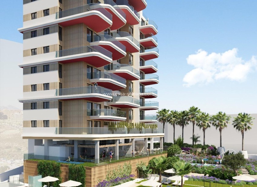 Neue Gebäude - Wohnung - Calpe - Manzanera