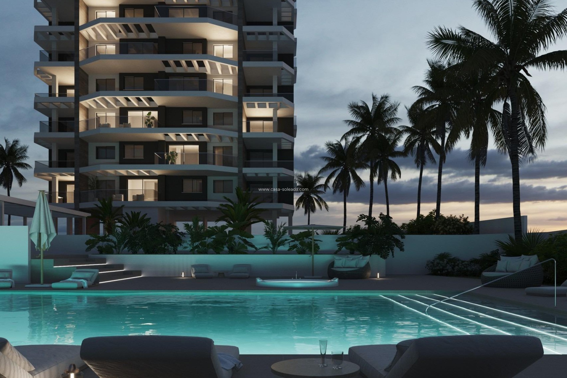 Neue Gebäude - Wohnung - Calpe - Playa Arenal