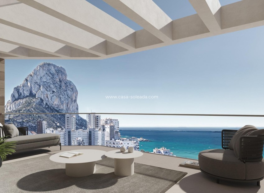 Neue Gebäude - Wohnung - Calpe - Playa Arenal