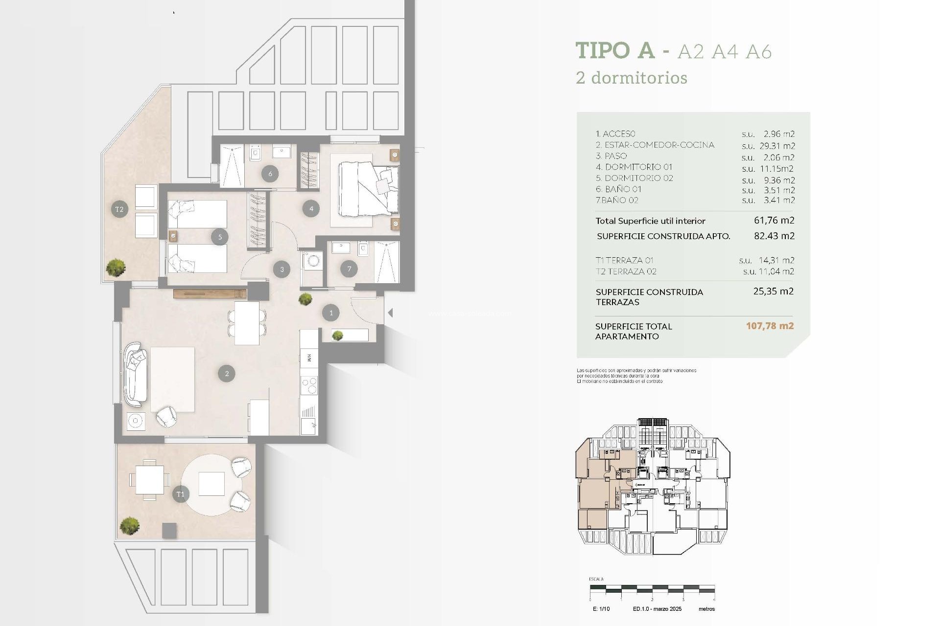 Neue Gebäude - Wohnung - Calpe - Playa Arenal