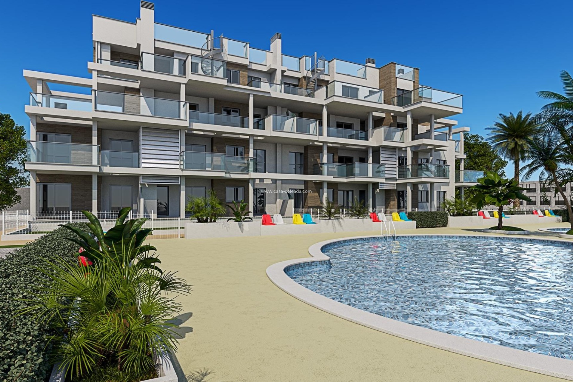Neue Gebäude - Wohnung - Denia - Dénia