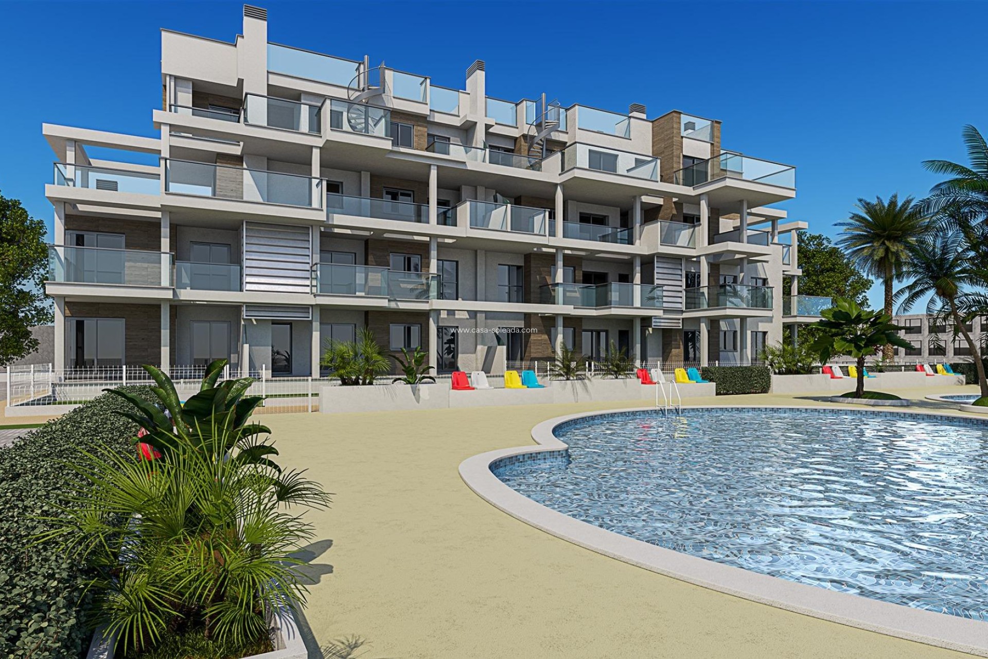 Neue Gebäude - Wohnung - Denia - Dénia