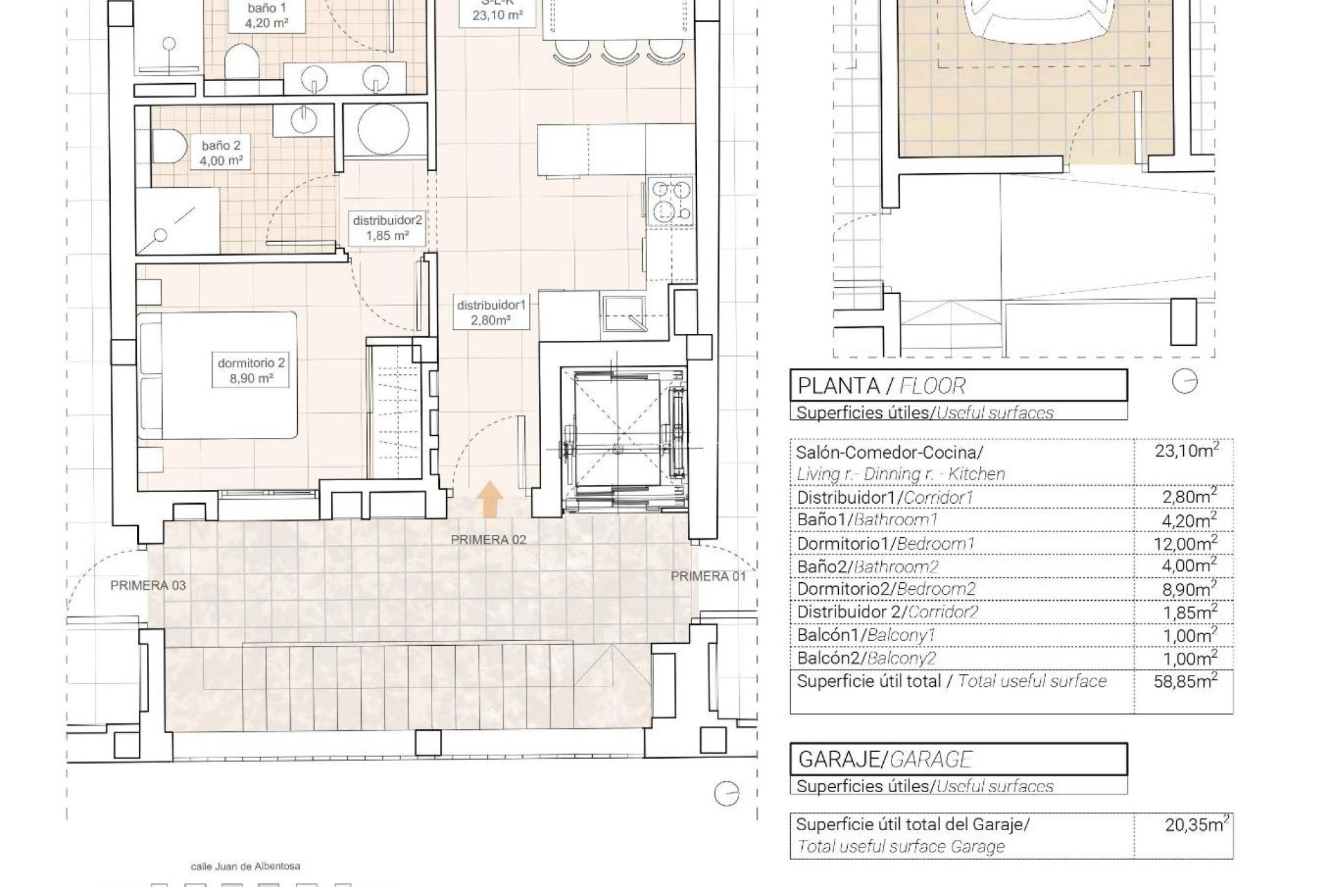 Neue Gebäude - Wohnung - Hondón de las Nieves - Pueblo