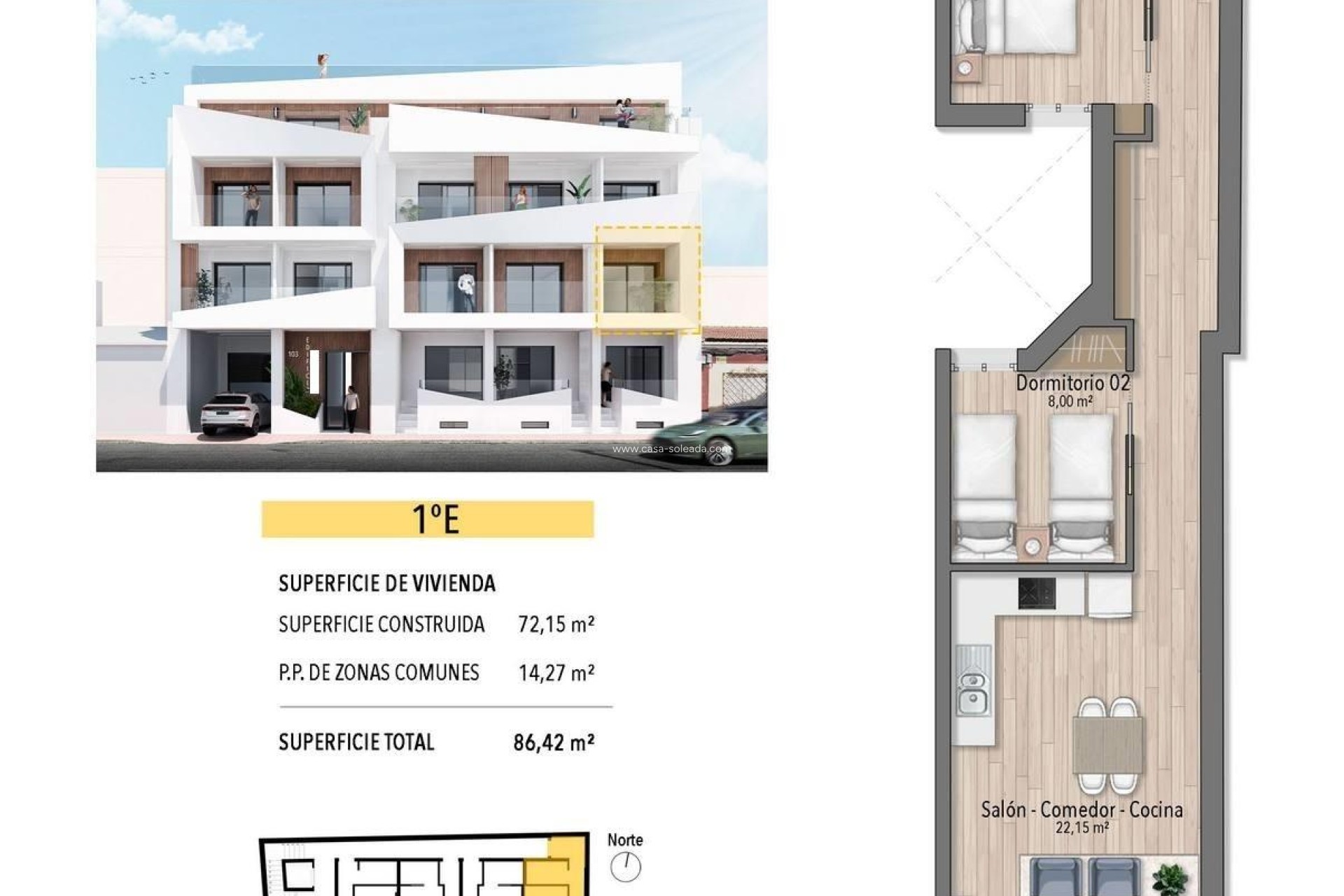 Neue Gebäude - Wohnung - Torrevieja - Playa de El Cura