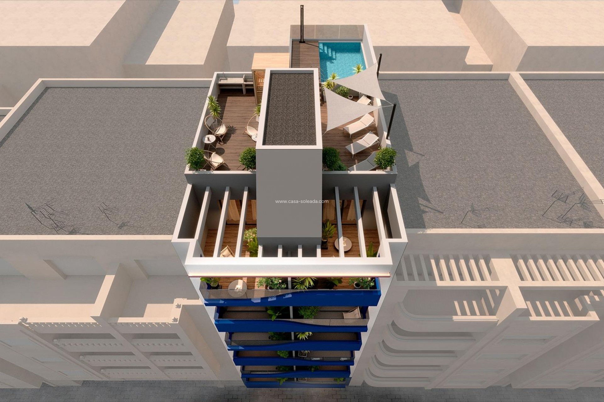 Neue Gebäude - Wohnung - Torrevieja - Playa del Acequión