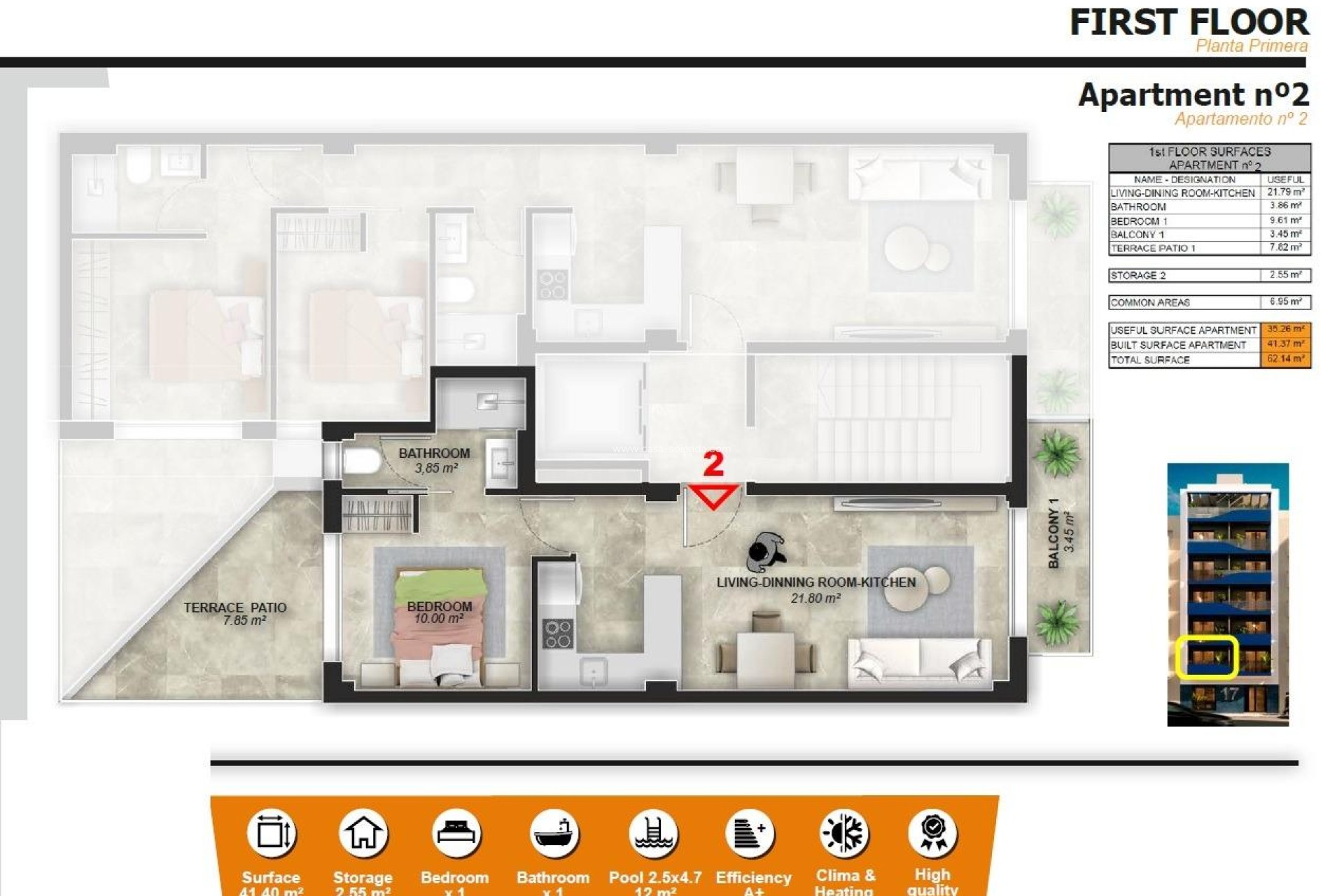 Neue Gebäude - Wohnung - Torrevieja - Playa del Acequión