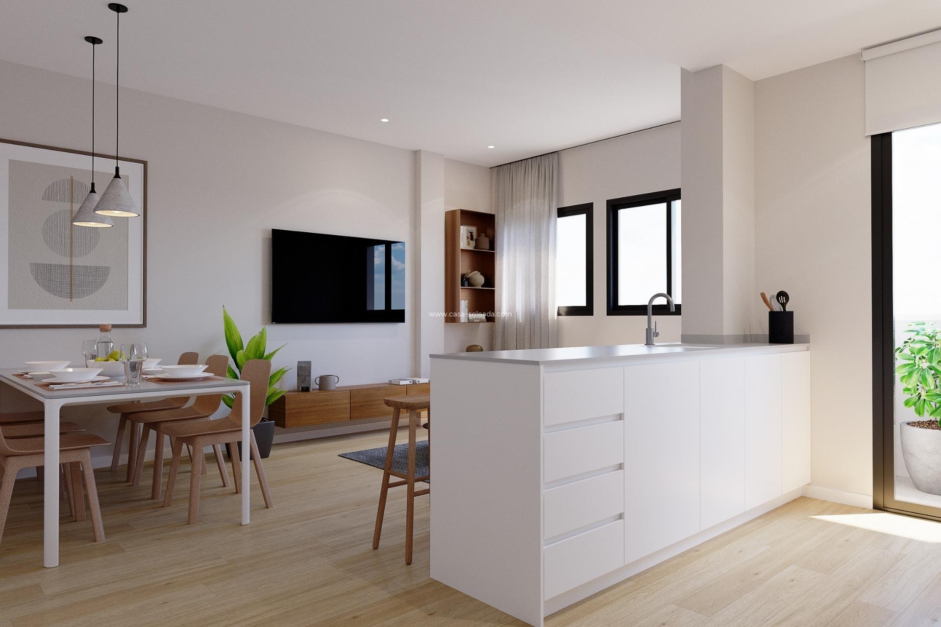 New Build - Apartment / flat - Algorfa