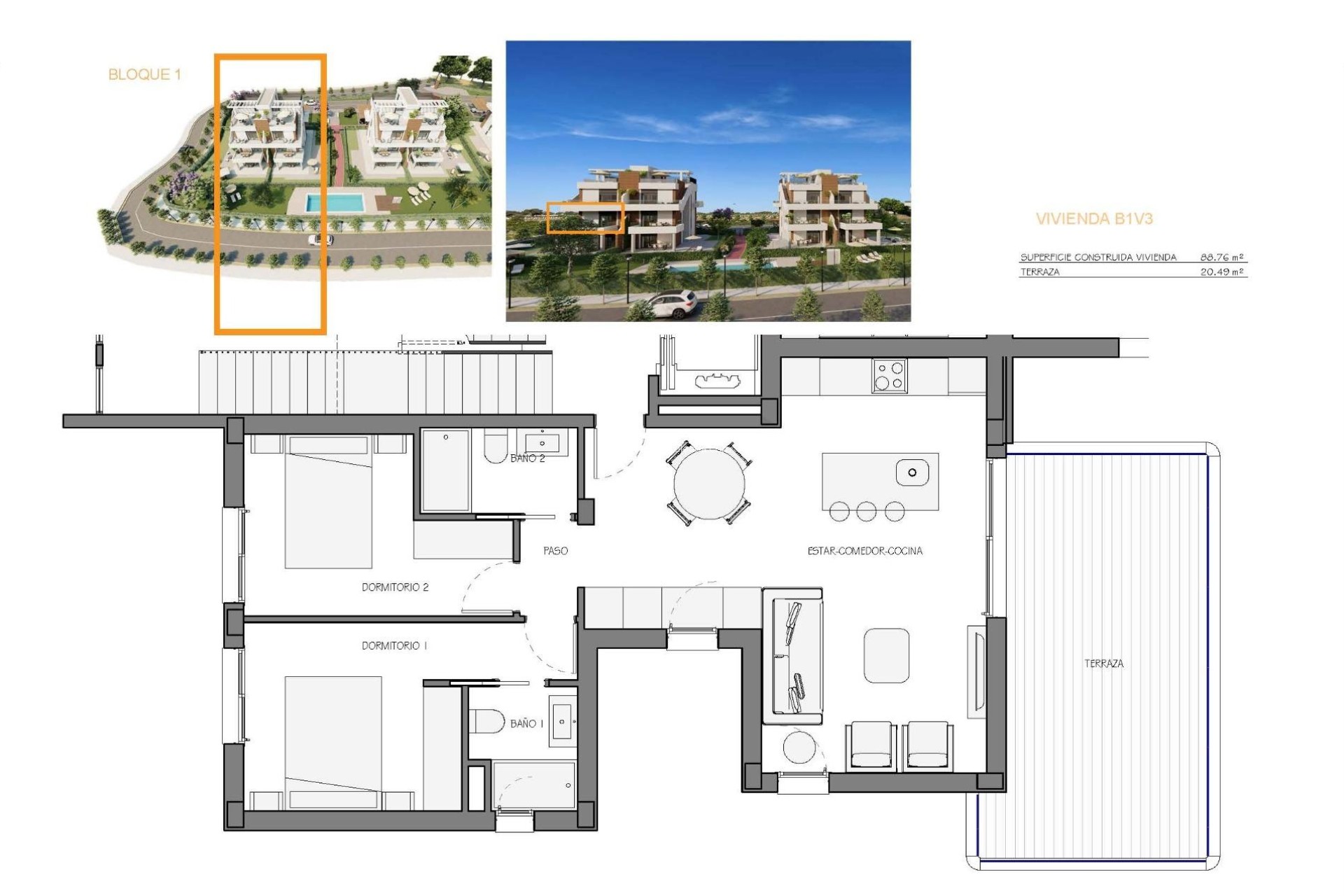 New Build - Apartment / flat - Fuente Alamo - Hacienda del Alamo
