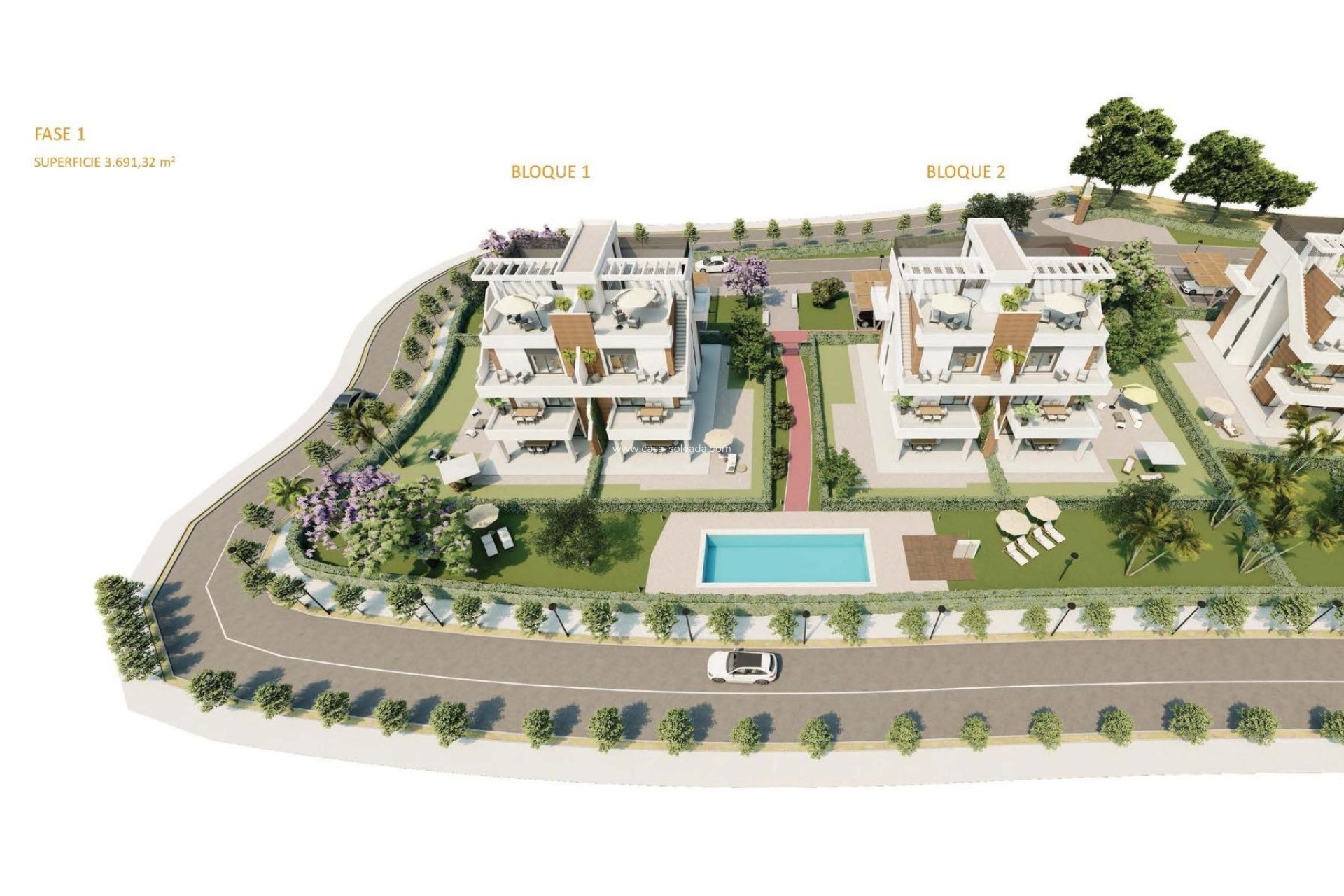New Build - Apartment / flat - Fuente Alamo - Hacienda del Alamo
