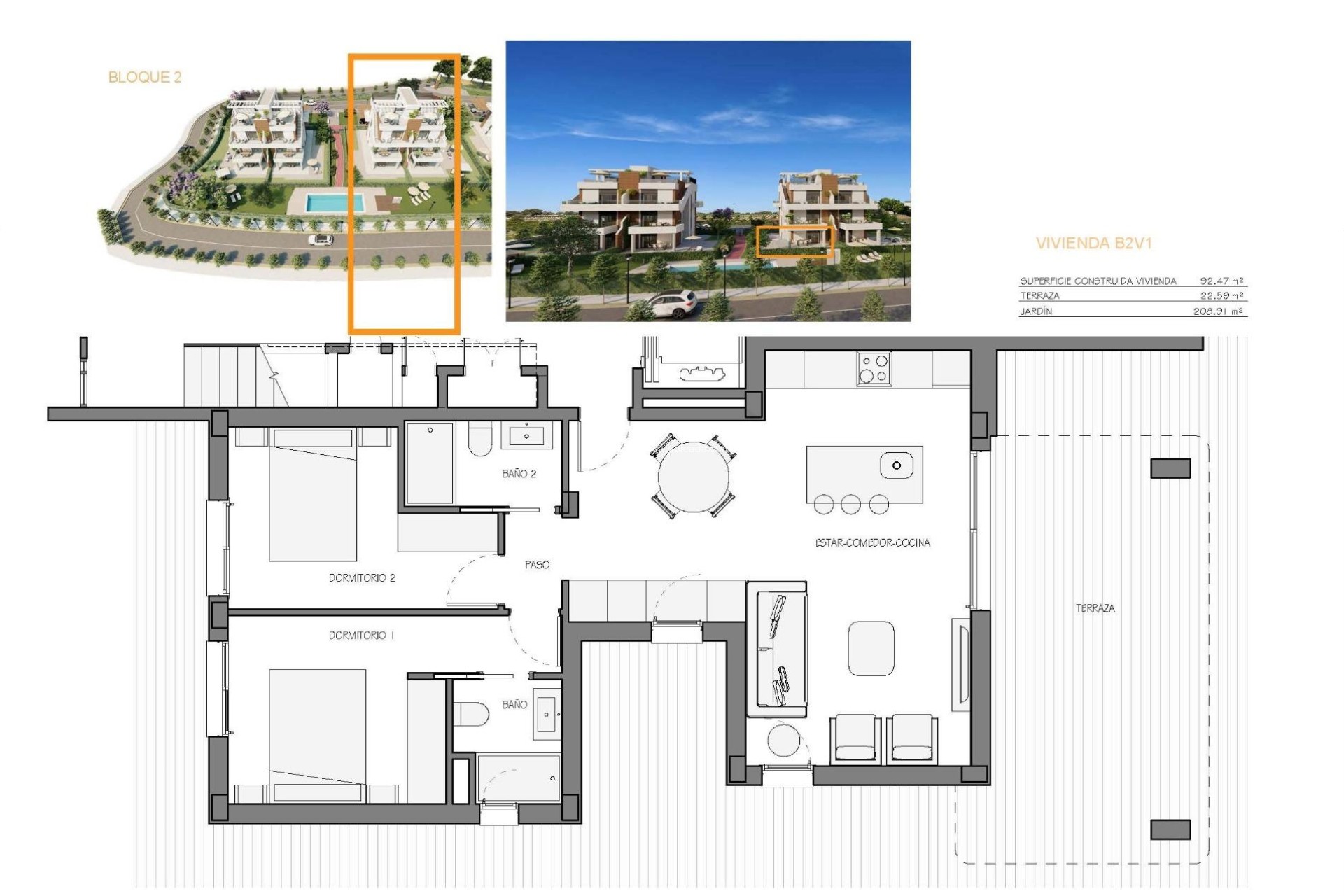 New Build - Apartment / flat - Fuente Alamo - Hacienda del Alamo