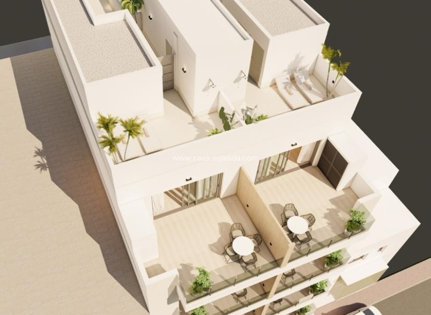 New Build - Apartment / flat - Guardamar del Segura - Pueblo