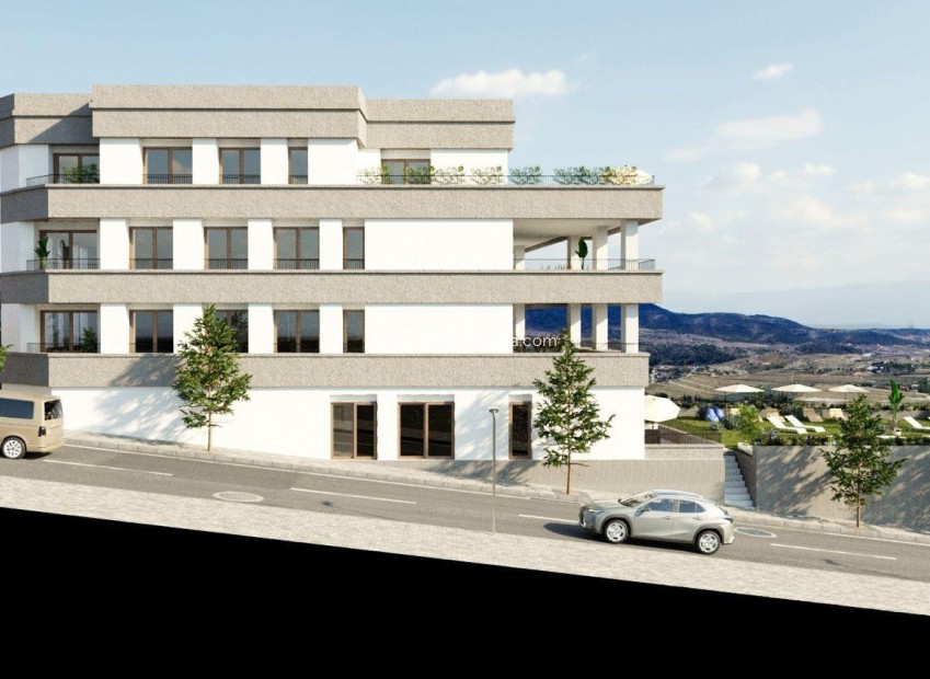 New Build - Apartment / flat - Hondón de las Nieves - Pueblo