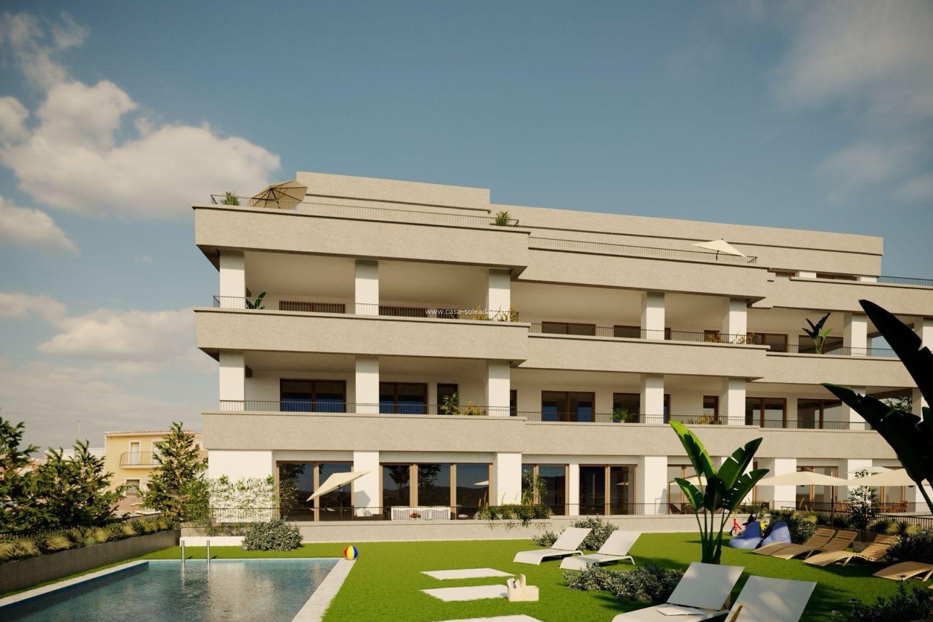 New Build - Apartment / flat - Hondón de las Nieves - Pueblo