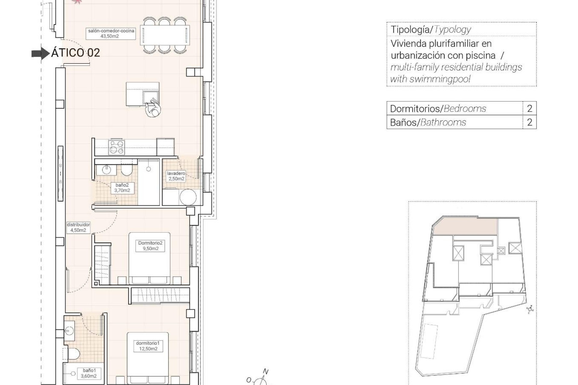 New Build - Apartment / flat - Hondón de las Nieves - Pueblo
