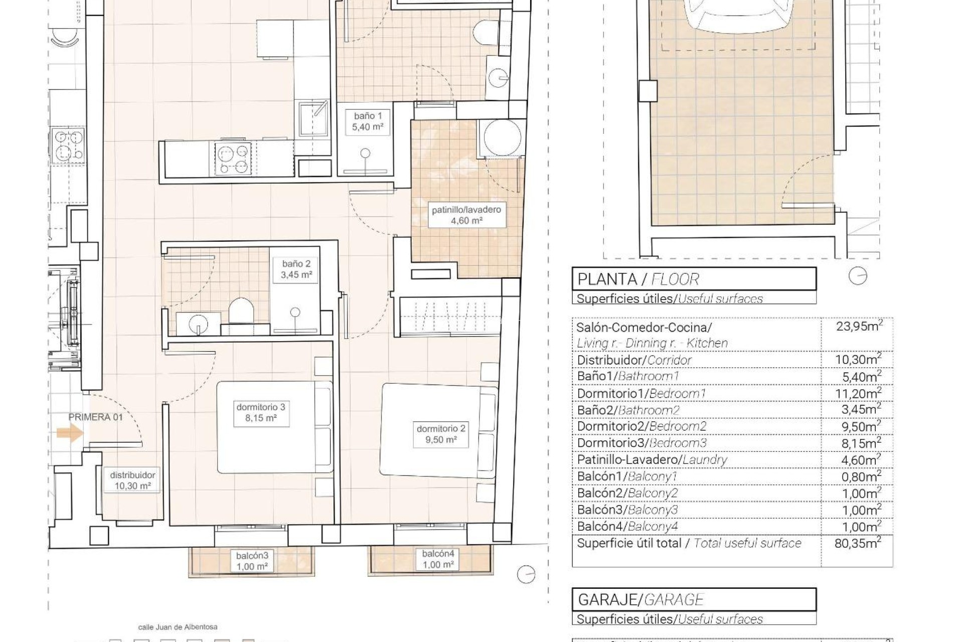 New Build - Apartment / flat - Hondón de las Nieves - Pueblo