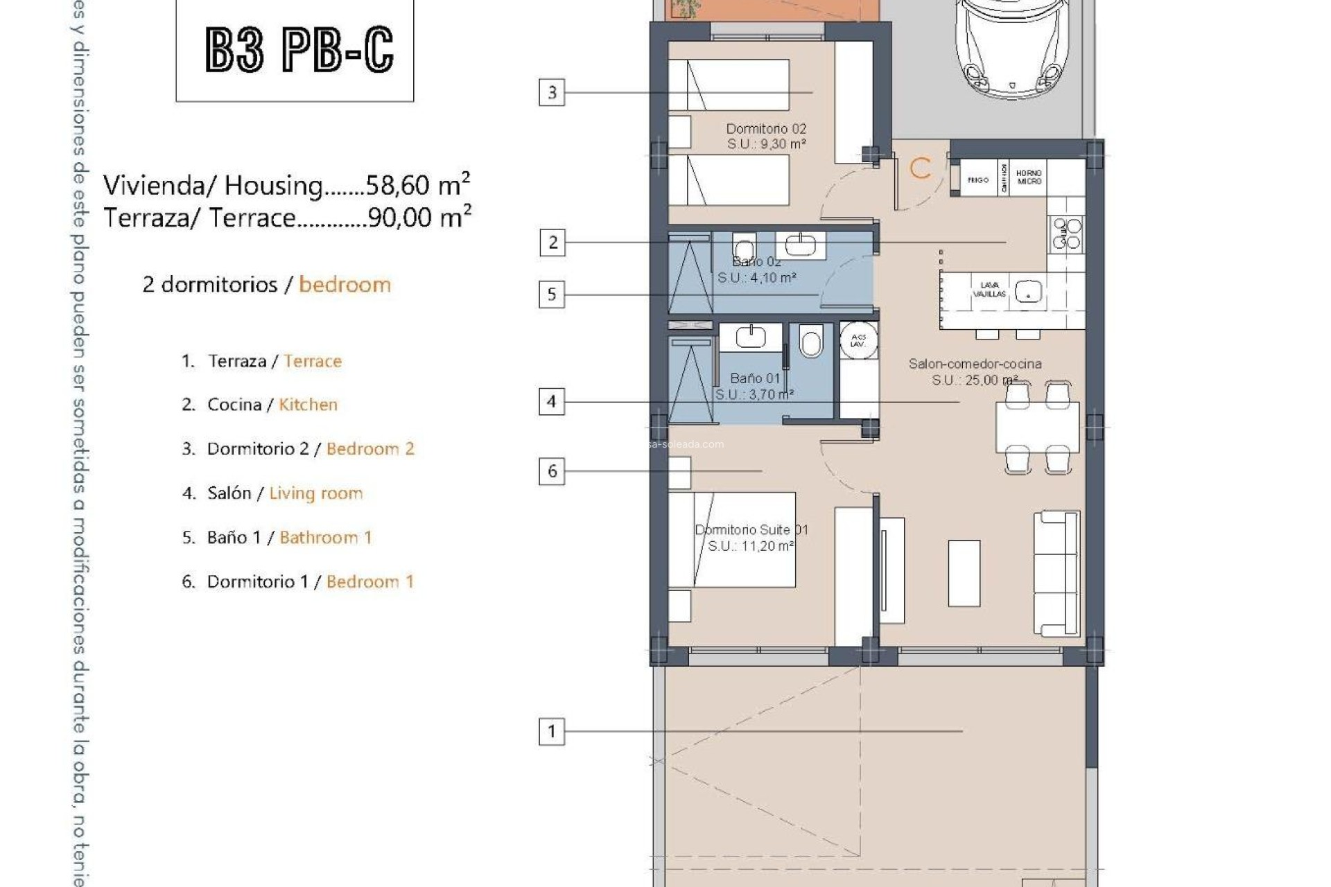 New Build - Apartment / flat - Los Alcázares - Serena Golf