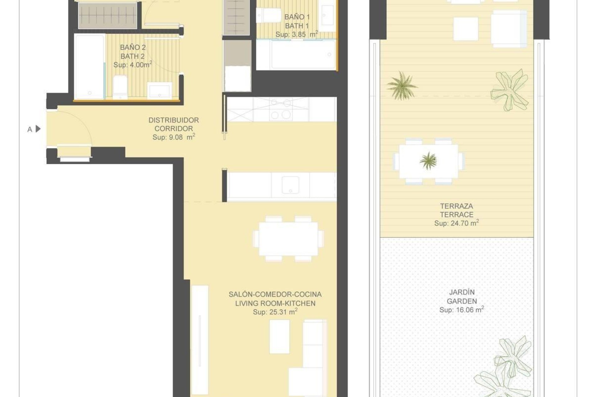 New Build - Apartment / flat - Orihuela Costa - Campoamor