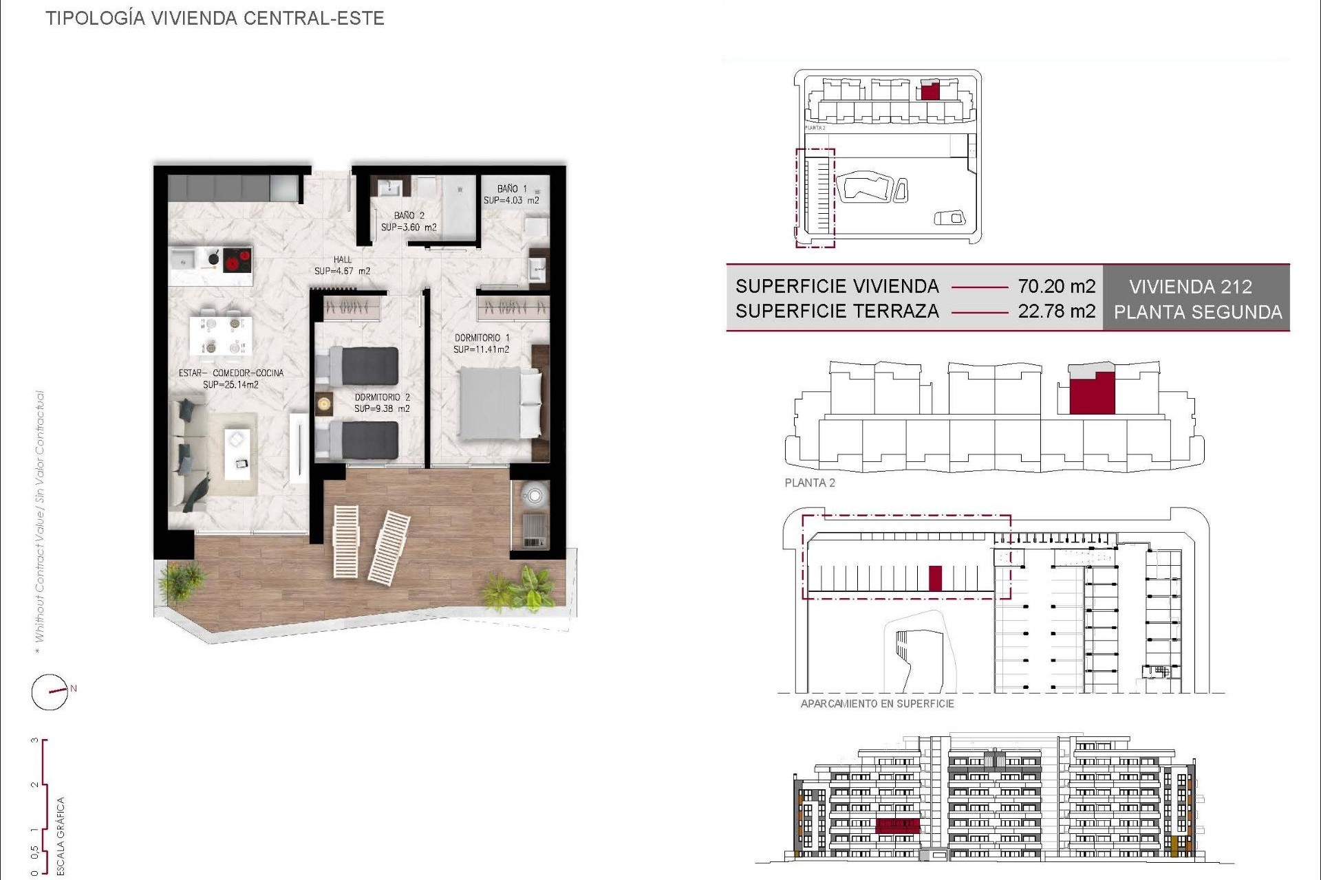 New Build - Apartment / flat - San Miguel de Salinas - Pueblo