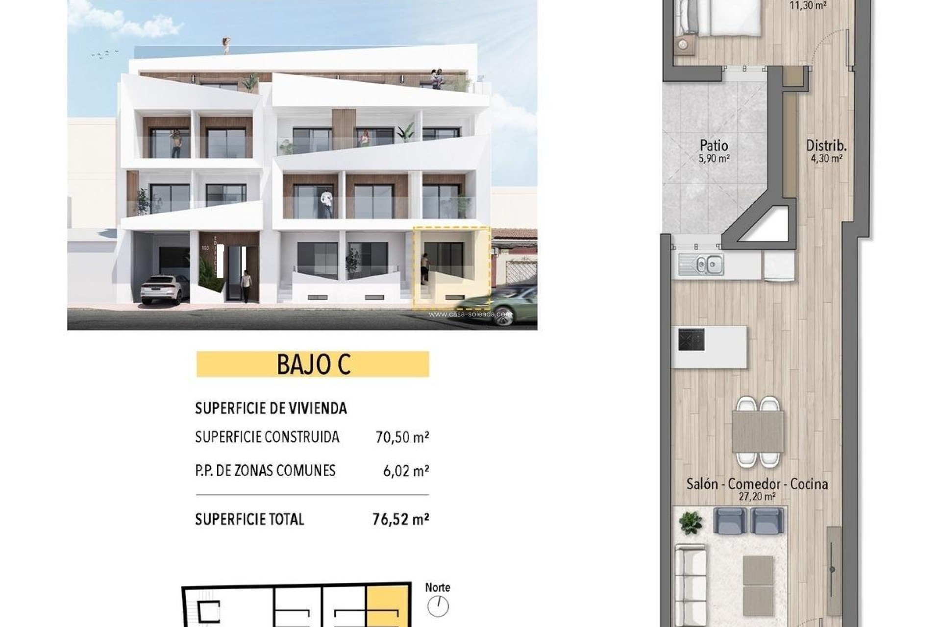 New Build - Apartment / flat - Torrevieja - Playa de El Cura