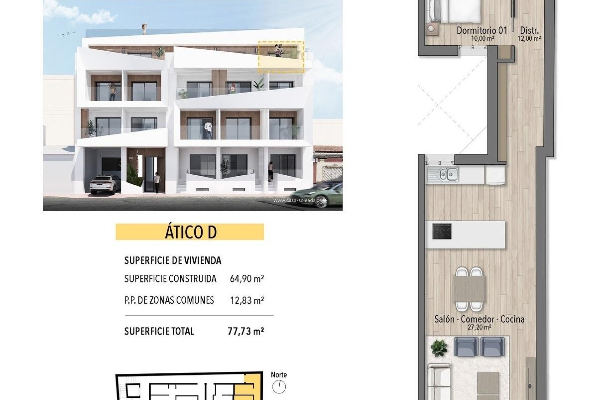 New Build - Apartment / flat - Torrevieja - Playa de El Cura