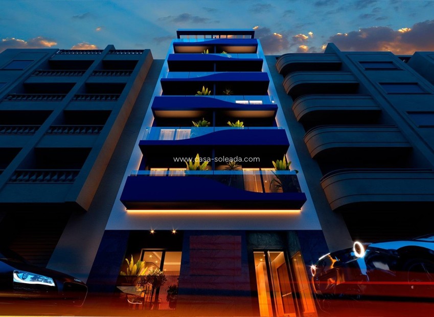New Build - Apartment / flat - Torrevieja - Playa del Acequión