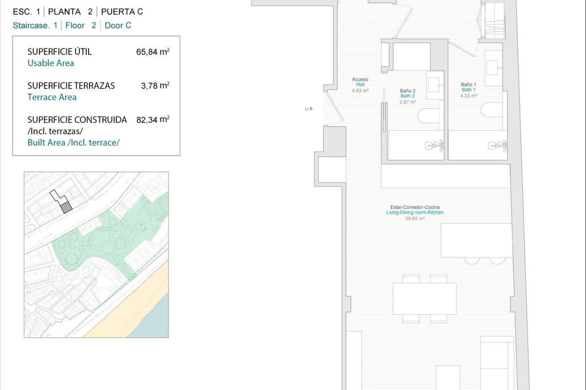 New Build - Apartment / flat - Villajoyosa - Pueblo