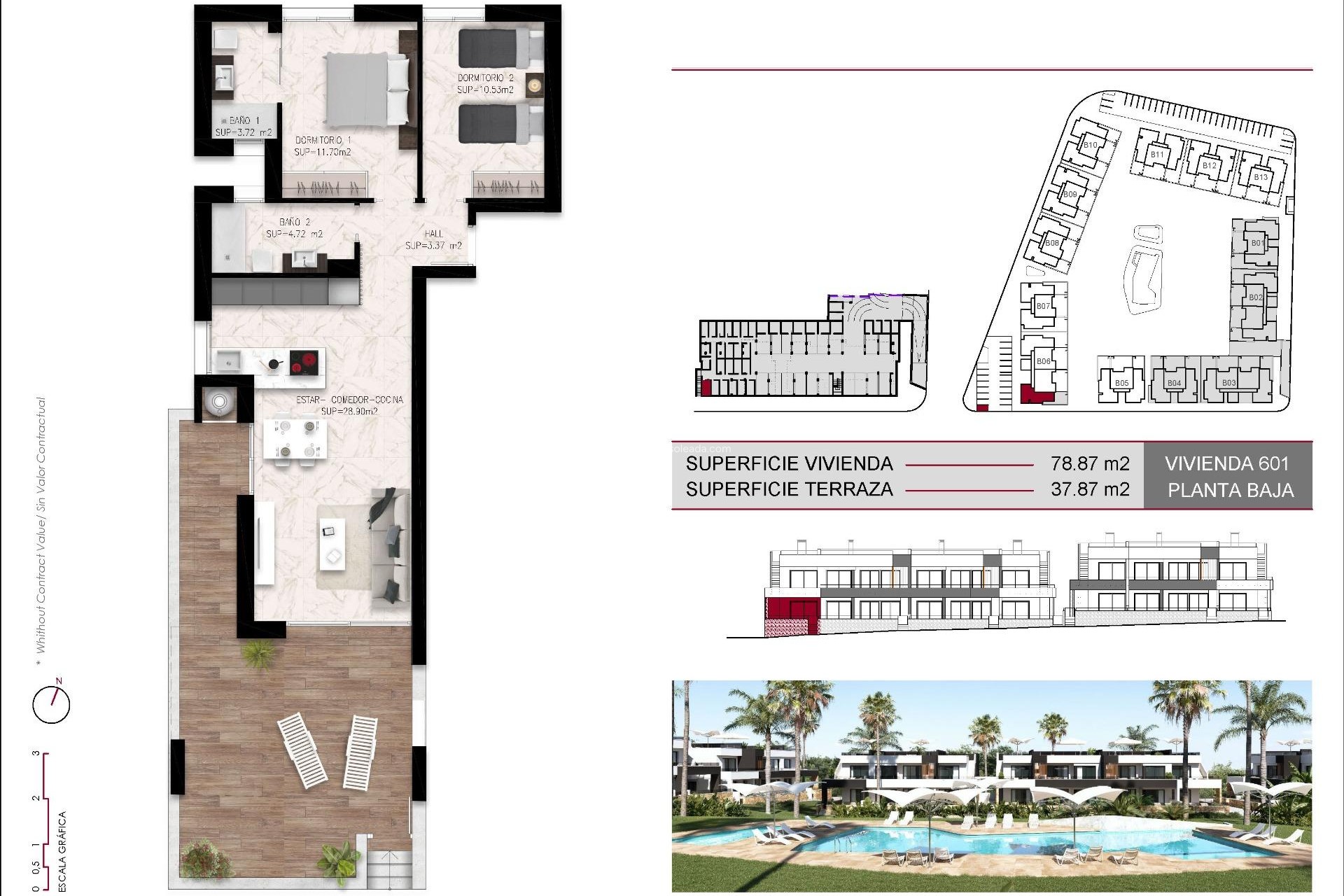 New Build - Bungalow - Ciudad Quesada - Lo Marabu