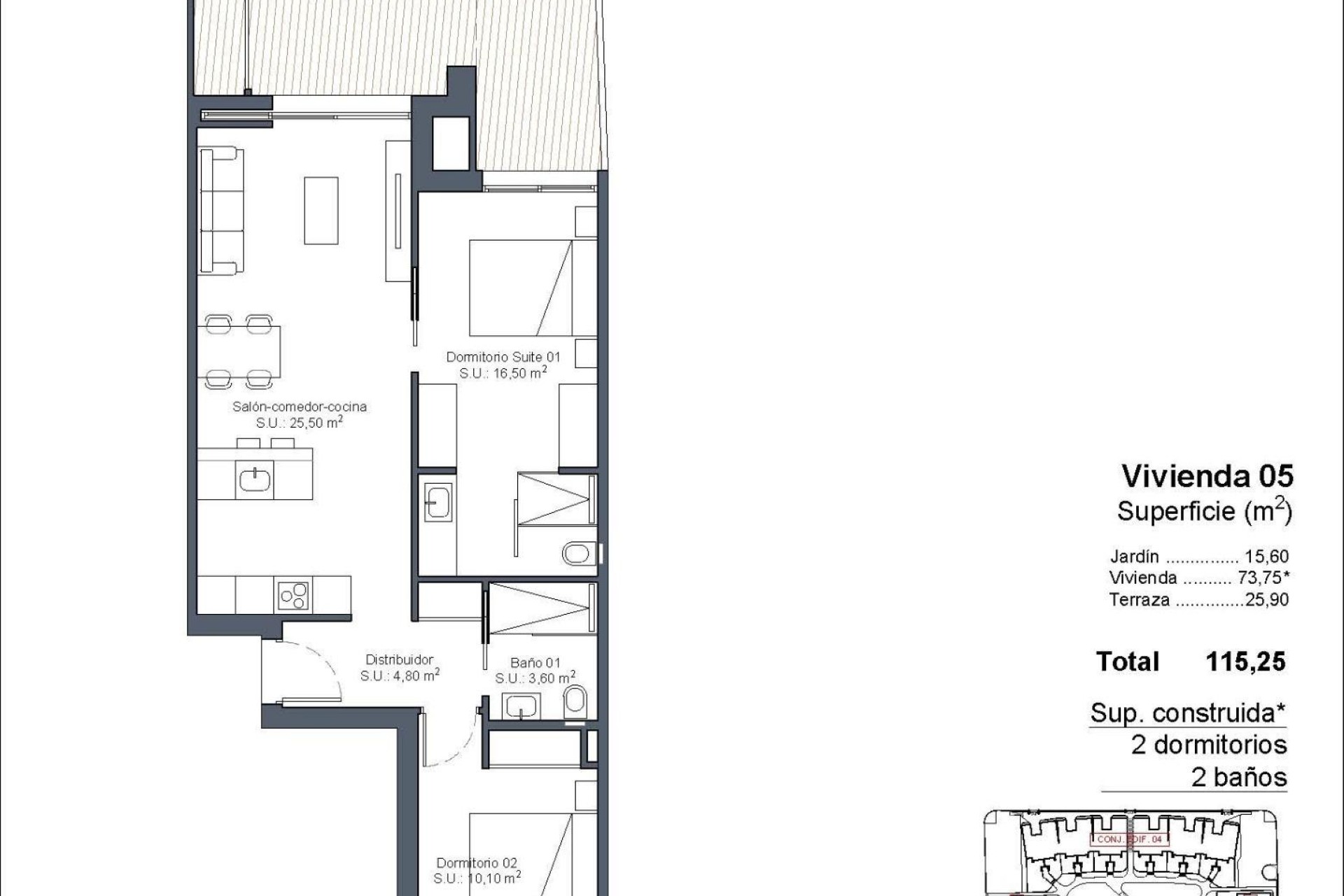 New Build - Bungalow - Ciudad Quesada - Lo Marabu