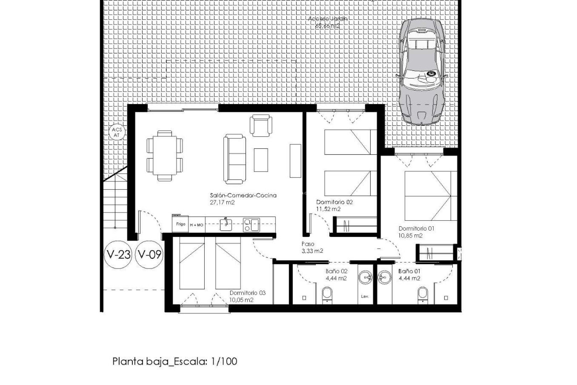 New Build - Bungalow - Pilar de la Horadada - pueblo