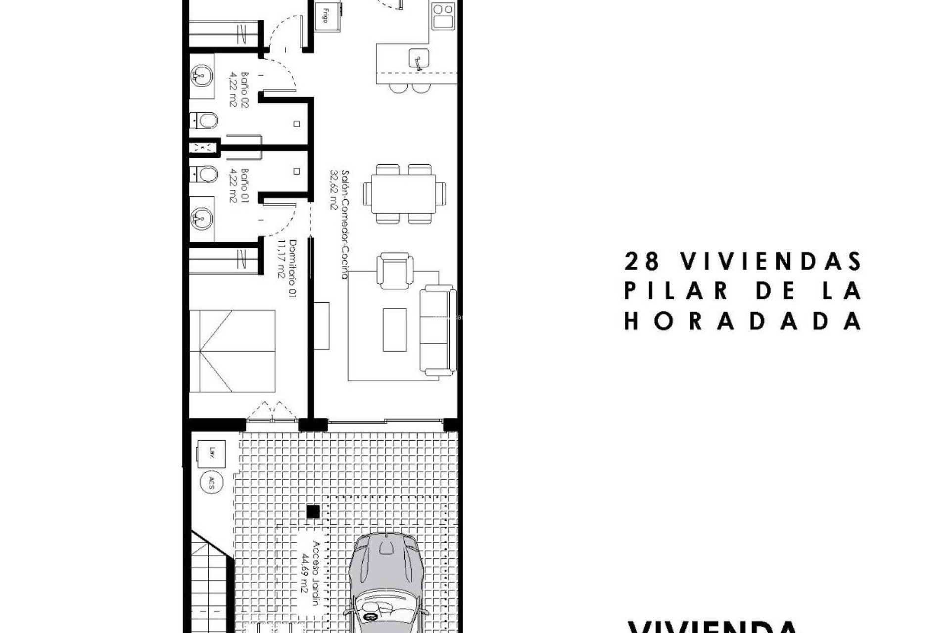 New Build - Bungalow - Pilar de la Horadada - pueblo