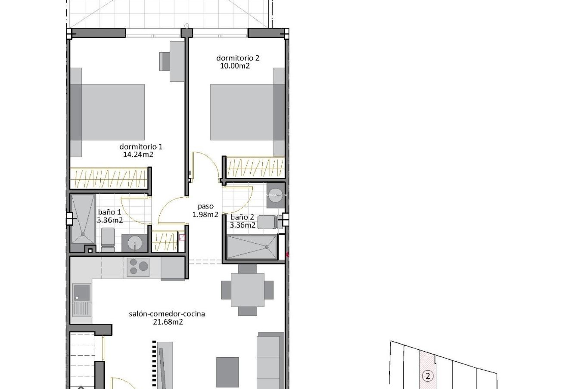 New Build - Bungalow - San Pedro del Pinatar - Los Cuarteros