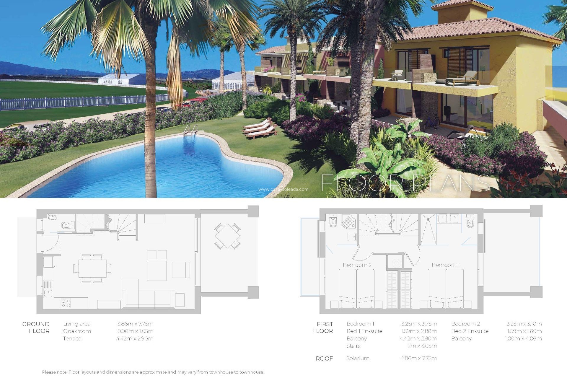 New Build - Townhouse - Cuevas del Almanzora - Desert Springs Golf Club