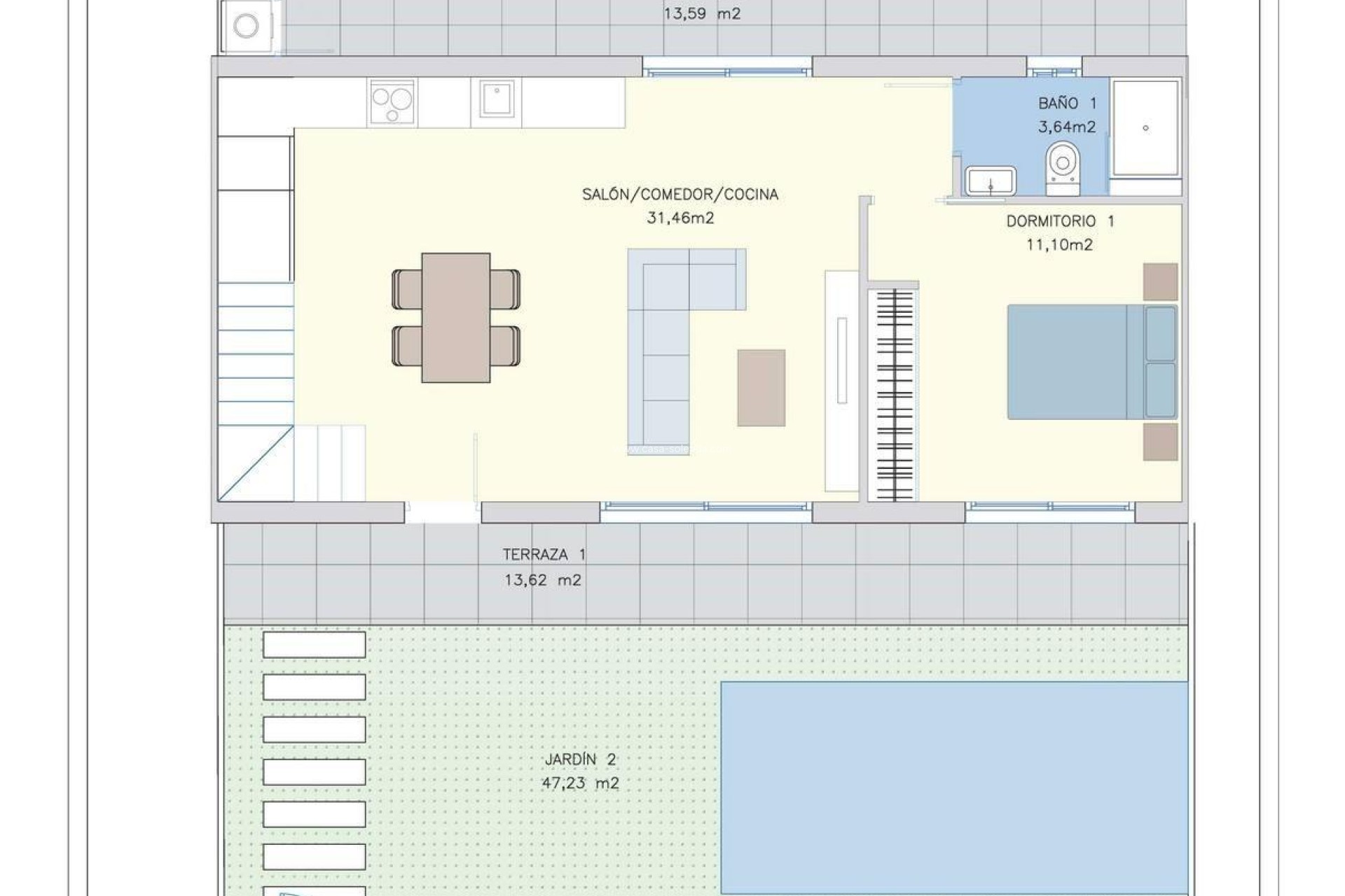 New Build - Townhouse - Orihuela Costa - Las Filipinas