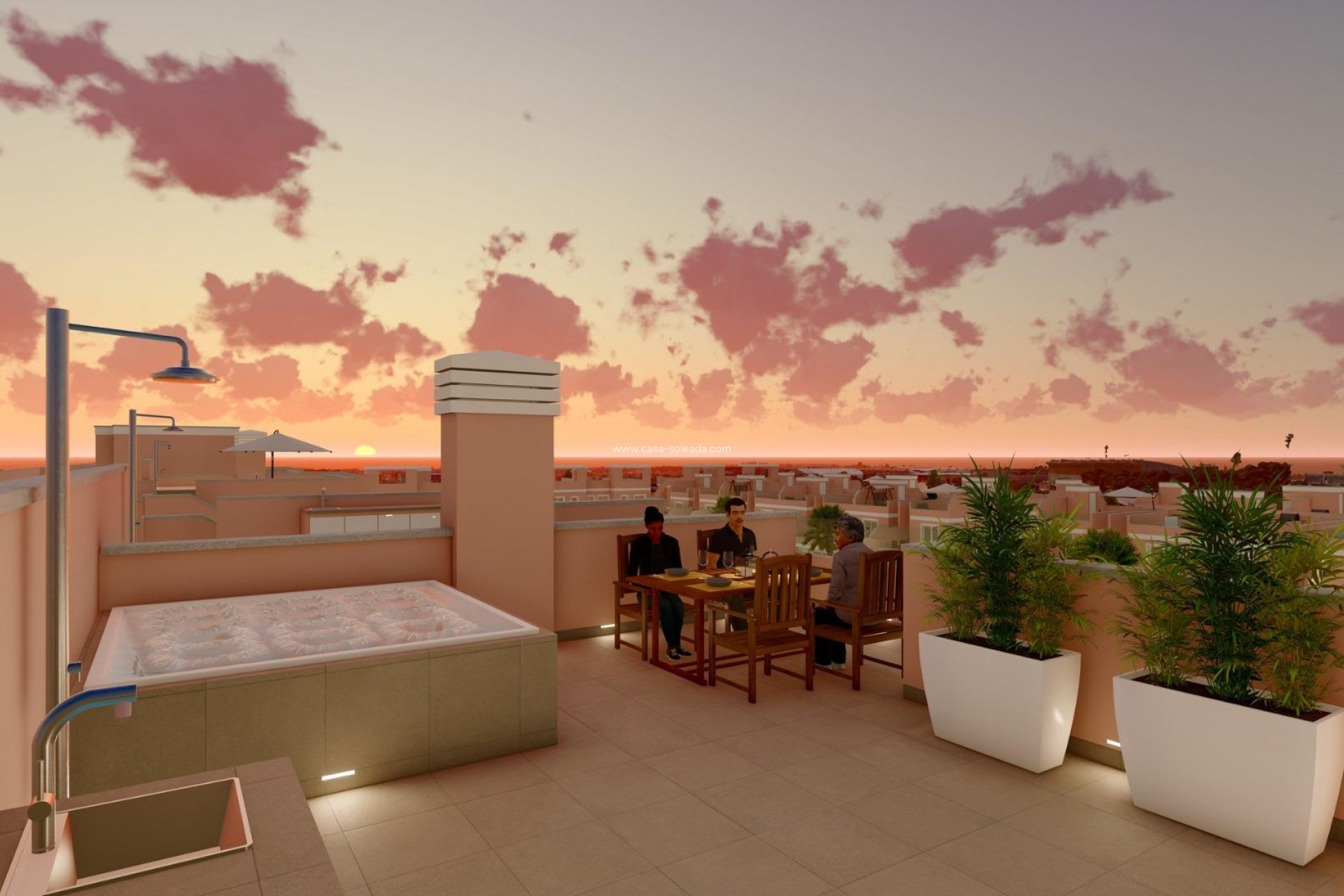 New Build - Townhouse - Pilar de la Horadada - Lo Monte
