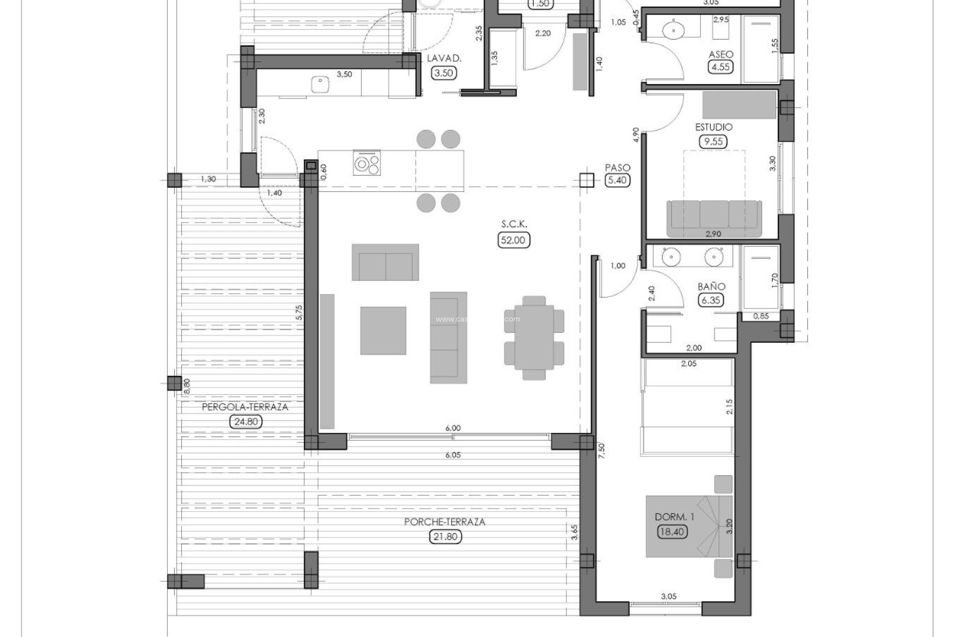 New Build - Villa - Algorfa - La Finca Golf Resort