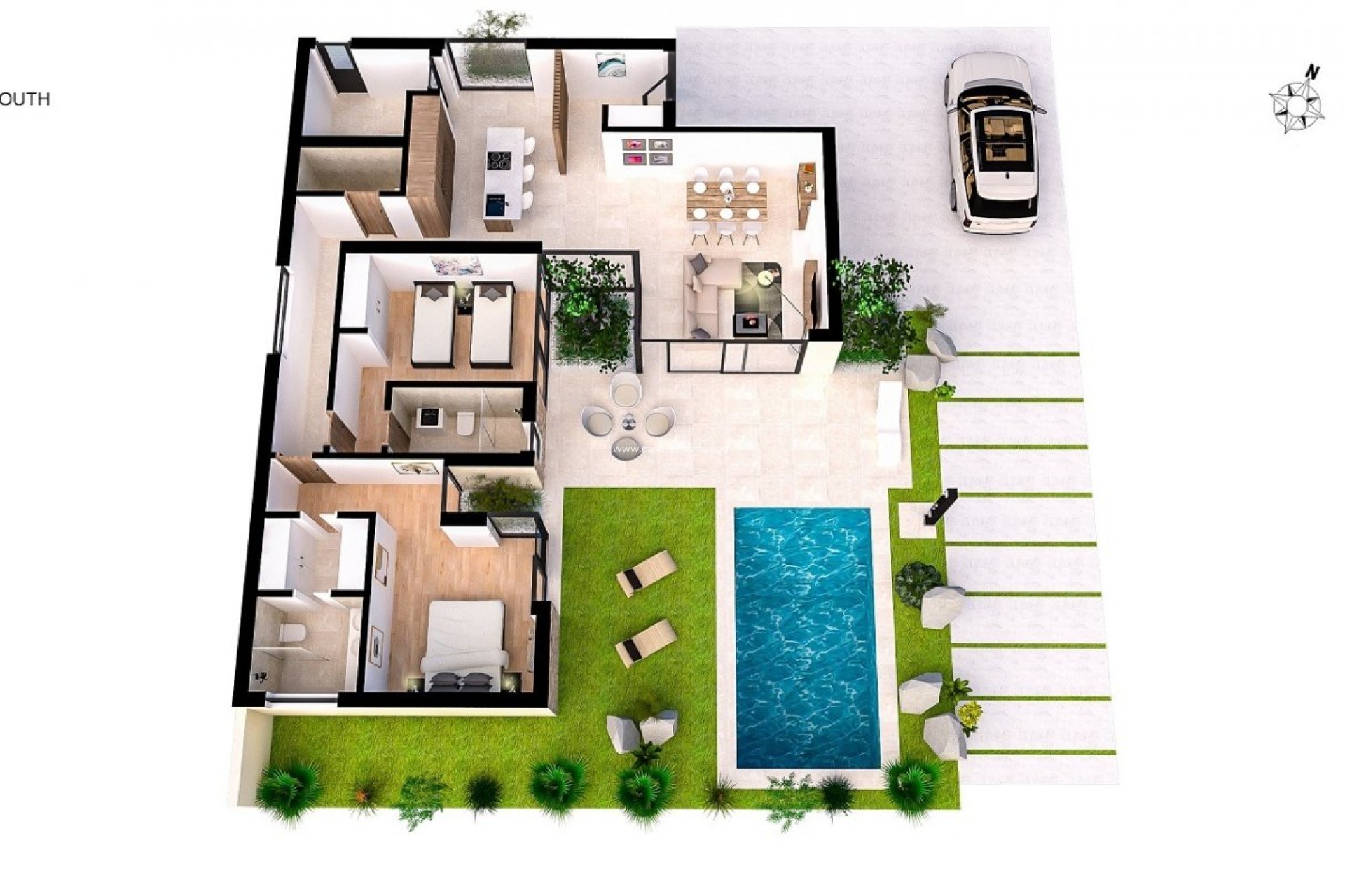 New Build - Villa - Banos y Mendigo