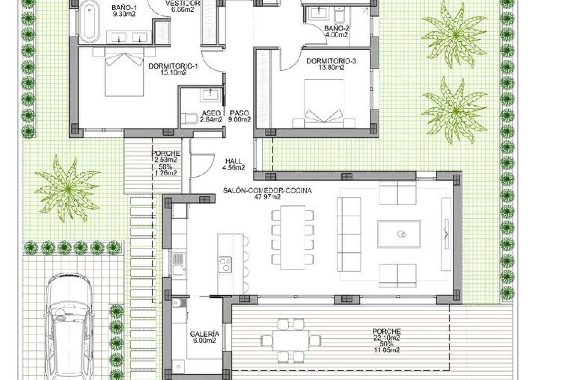 New Build - Villa - Benijofar - Polideportivo
