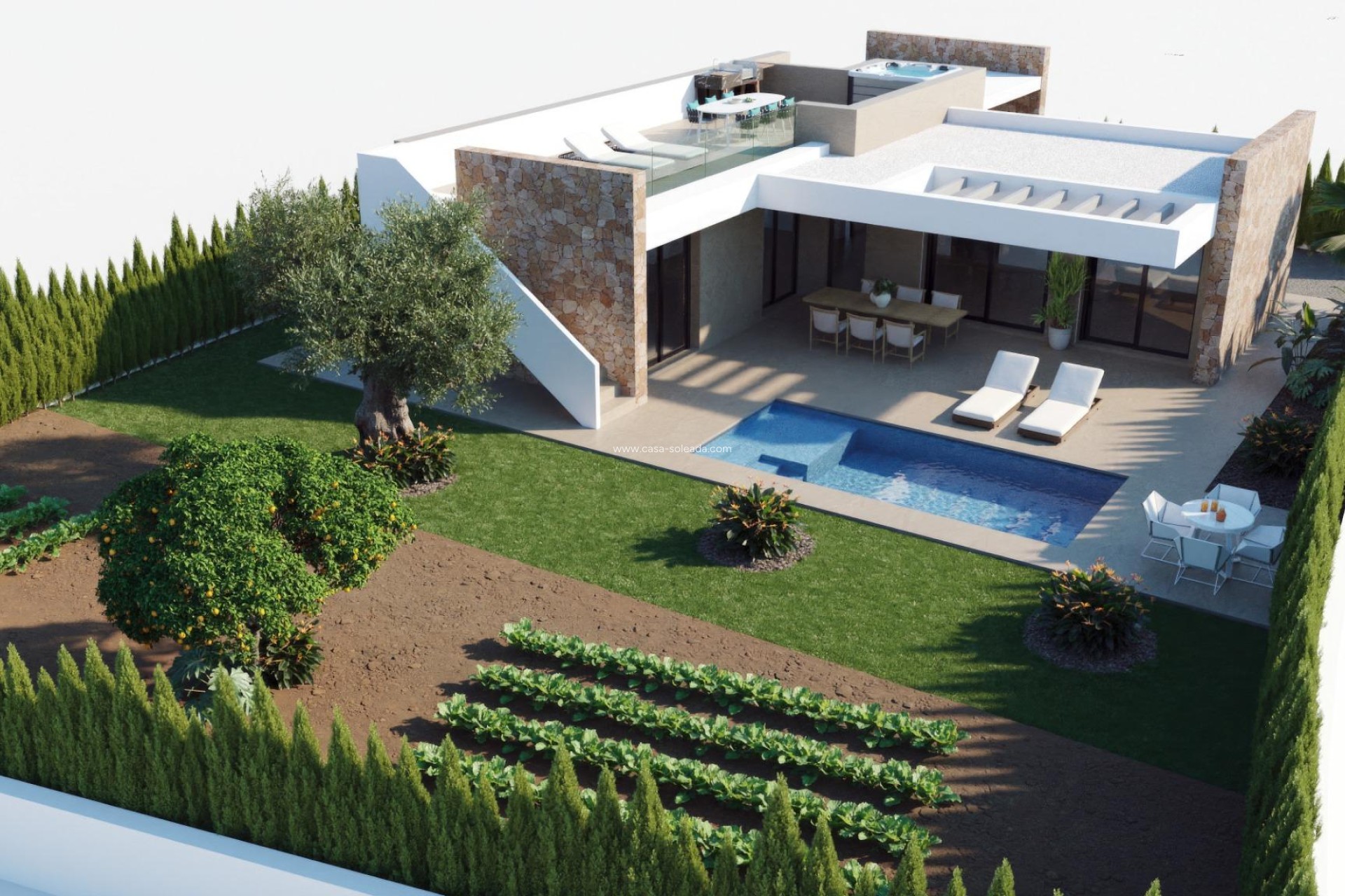 New Build - Villa - Fuente Alamo - Hacienda del Alamo