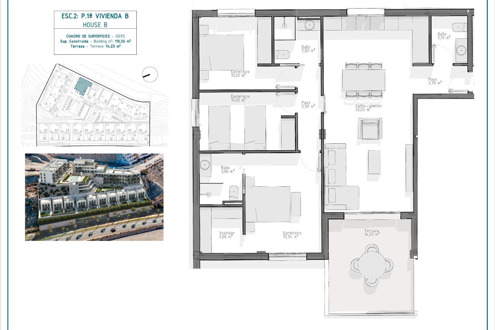 Nieuwbouw Woningen - Appartement / flat - Aguilas