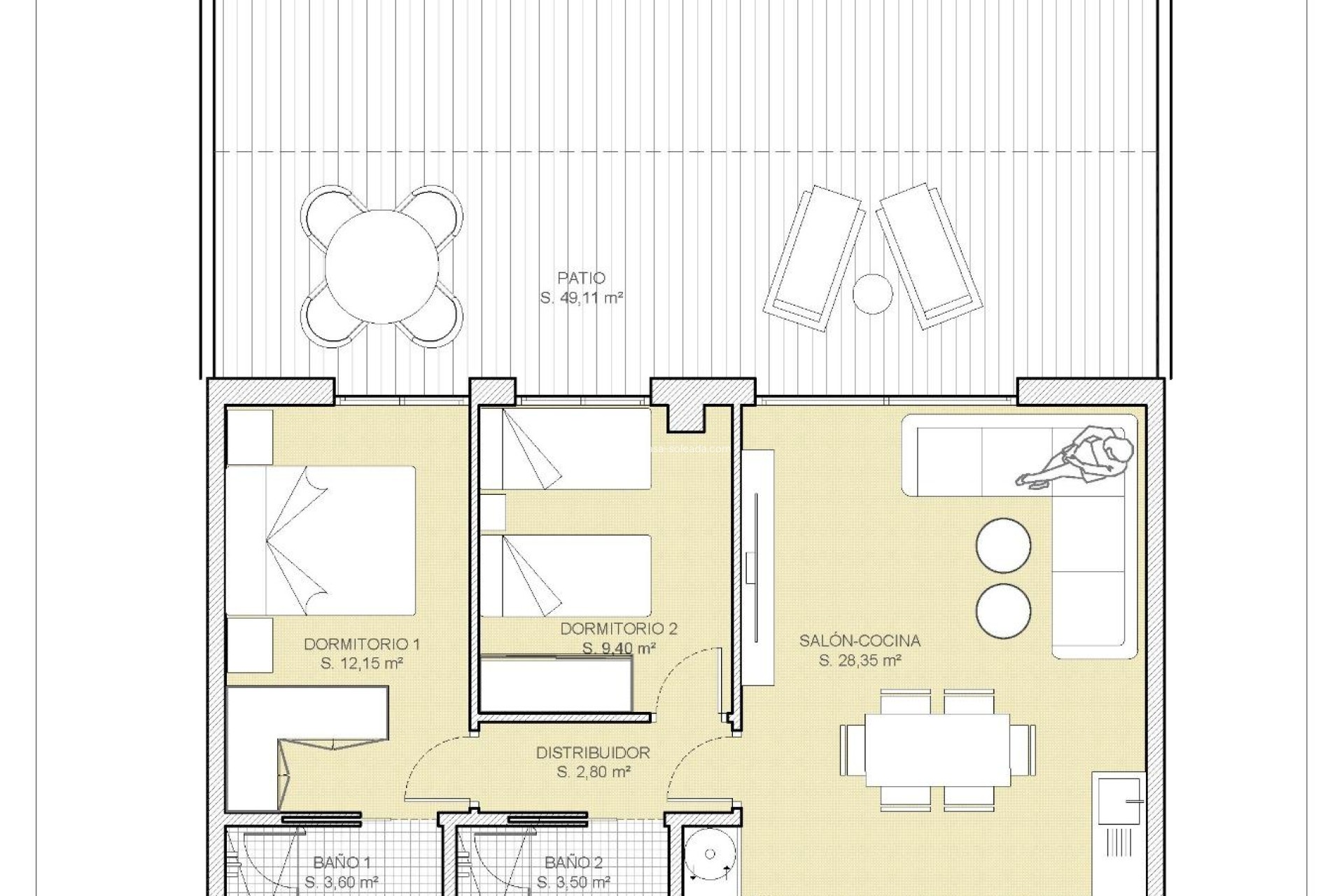 Nieuwbouw Woningen - Appartement / flat - Finestrat