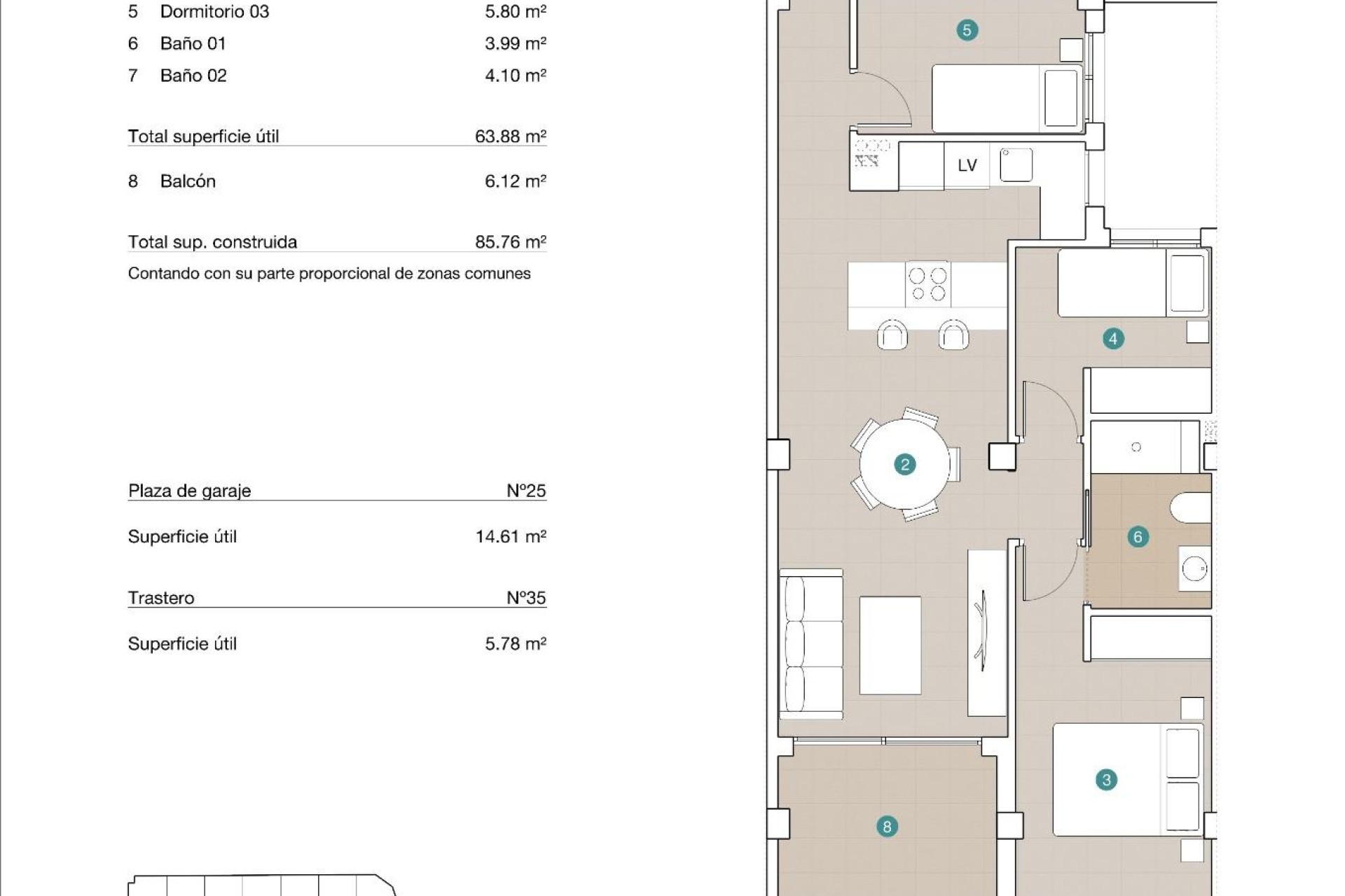 Nieuwbouw Woningen - Appartement / flat - Jacarilla - pueblo
